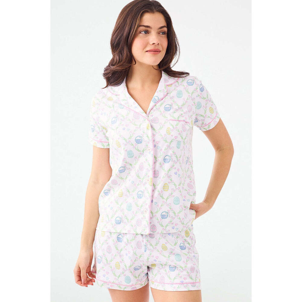 SOLD OUT Roller Rabbit - Tulip Trellis Polo Pajamas Size XS
